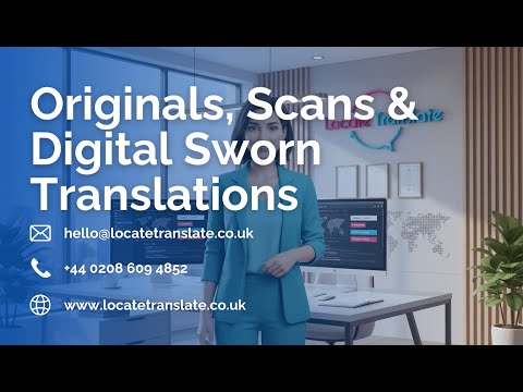 Originals and digital sworn translations