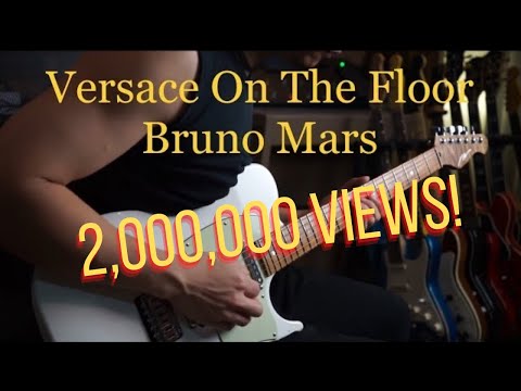 (Bruno Mars) Versace On The Floor - Electric guitar cover by Vinai T