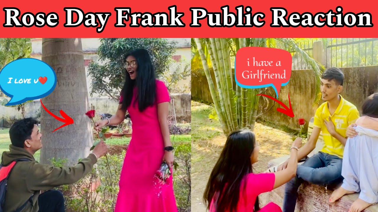 Rose Day Frank Public Reaction 😂 | Rose Day | Manisha Sahu