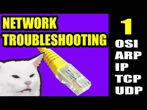 Network Troubleshooting: Pt. 1 - OSI and TCP/IP model