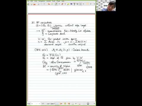 Hiraku Nakajima - Geometric Satake for affine Lie algebras
