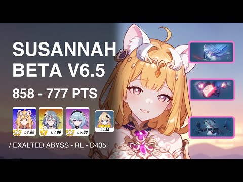BETA 6.5 : Susannah Dps | EX Abyss Showcase - Red Lotus D435 | Honkai Impact 3 SEA