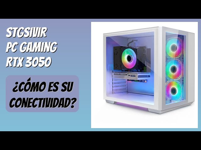 Vídeo relacionado con STGsivir PC Gaming, Ordenador de Sobremesa Gaming, Core i7 hasta 3.9 GHz, Nvidia RTX 3050 6GB GDDR6, 16GB RAM, 512GB SSD, WiFi 6, BT 5.0, Windows11 Pro