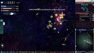 Starblast.io - Side- Fighter vs Tier 4+5 And Week Test | Team Mode 18 | Thiện Vn