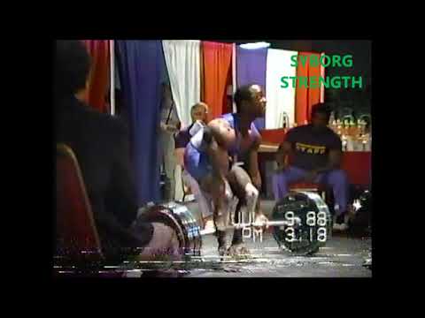 Lamar Gant IPF World Record Deadlift at 132 lb bodyweight