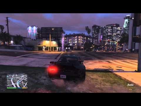 GTA V - Lucky Barrel Roll on peaple (Funny)