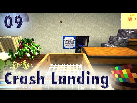 Crash Landing | 09 - The Cake is a Lie | Modded Minecraft Let's Play
