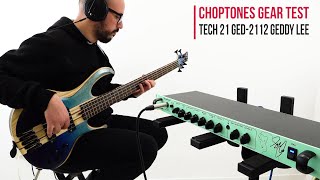 Video thumbnail for Tech 21 GED-2112 Geddy Lee Signature | Playthrough Demo by ChoptonesOfficial