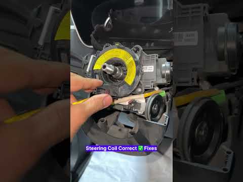Steering Clock Spring Correct ✅ Fix #shortvideo