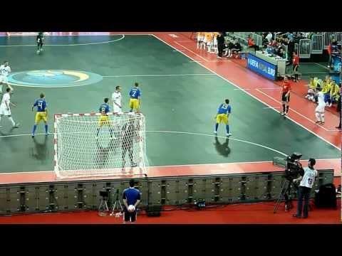 Futsal EURO 2012 | Group B | Slovenia - Ukraine 3-...