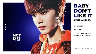 NCT 127 - Baby Don't Like It (나쁜 짓) (Color Coded Lyrics &amp; Line Distribution) 「 REMAKE 」