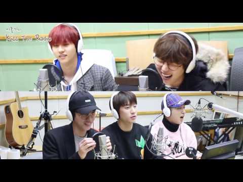 [Eng sub] B1A4 at Lee Hong Gi kiss the radio Cool FM 161207 part1/2 + Jindeul song directing
