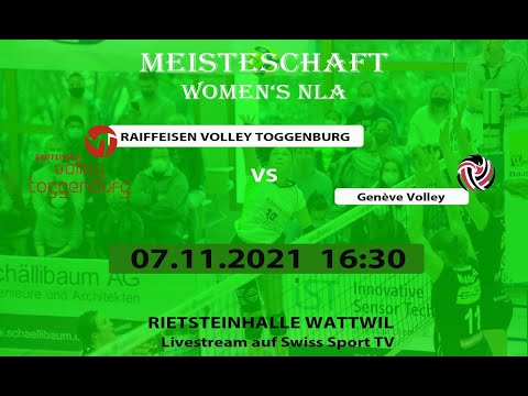Raiffeisen Volley Toggenburg vs Genève Volley