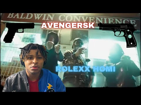 HE DISSED EVERYBODY | Rolexx Homi - AvengersK (Official Music Video) Reaction