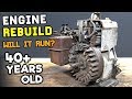 RUSTY ENGINE REBUILD RESTORATION (Will It Ever Run Again)