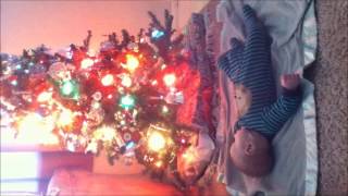 Cute Baby Dancing to Christmas Music