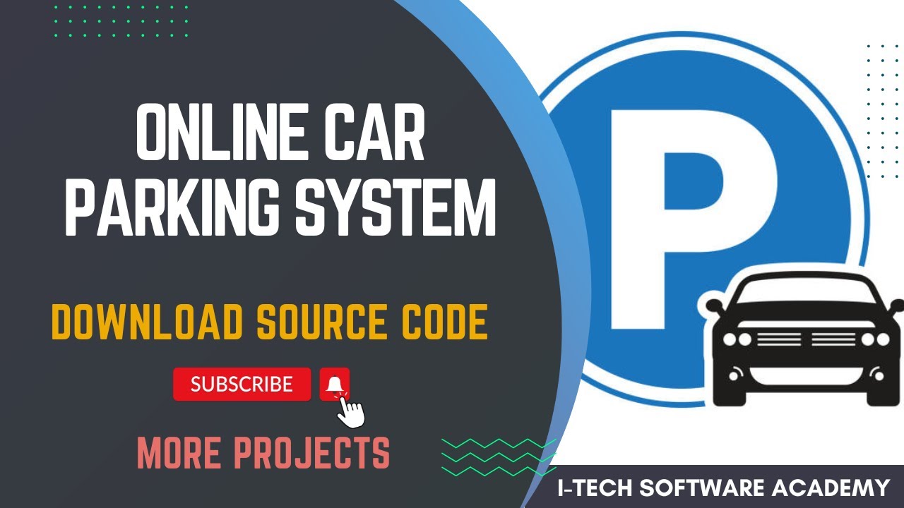 Online Car Parking Management System - Free Source Code | HTML5 | CSS3 | Bootstrap