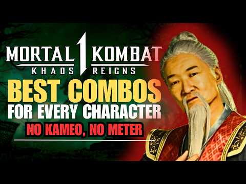 Mortal Kombat 1: Top Combos Ranked - All 32 Characters ( NO METER, NO KAMEOS EDITION )