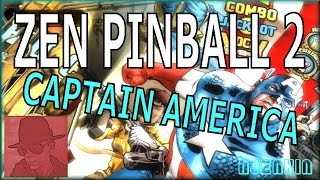 PS3 : Zen Pinball 2 - Captain America - with Commentary !!