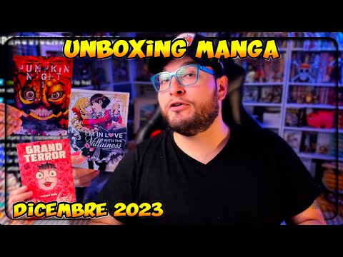 Unboxing Manga Dicembre 2023