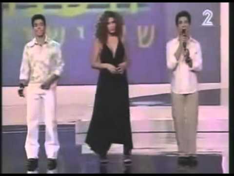 Harel Skaat, Harel Moyal & Adi Cohen in 2004 Israeli songs
