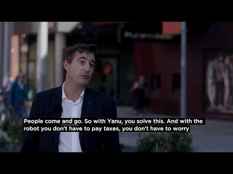 Yanu's sale manager Cedric Simon talking about future plans with Yanu.