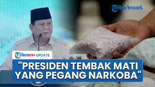 Musnahkan Narkoba 214,84 Ton, Prabowo: Negara Lain Lebih Tegas, Siapapun yang Pegang Ditembak Mati