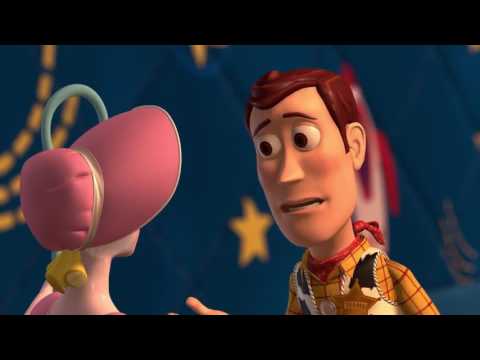 Toy Story 2 - Slinky Finds Woody's Hat - Tenses