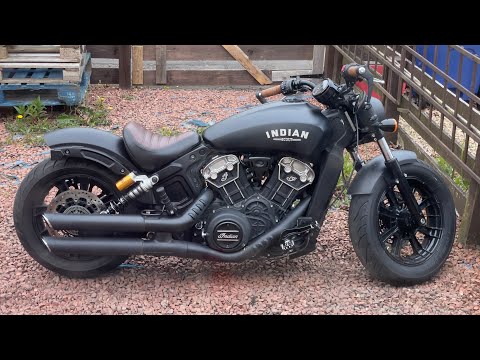 Indian Scout Bobber | Ohlins STX36 Rear Shock Upgrade | P2 Impressions follow up