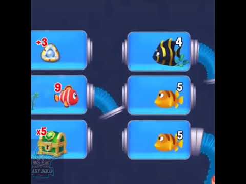 Fishdom new minigame,save the fish |D Lady Ninja #shorts #fishdomminigames #fishdom