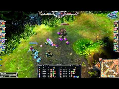 LoL M5vsCLG Game2 ECC Final Qua Cup 20120624 22min