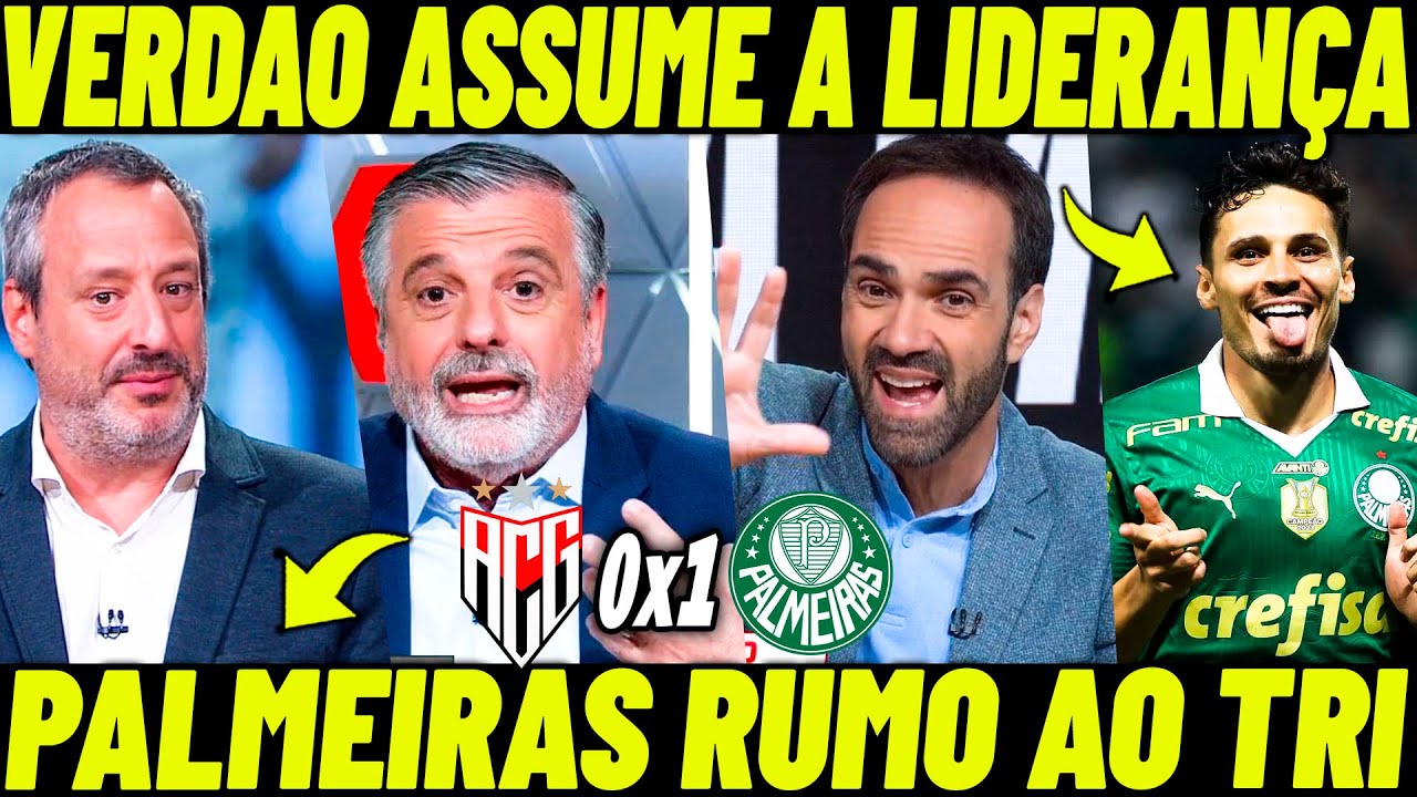 VERDÃO ASSUME A LIDERANÇA! PALMEIRAS RUMO AO TITULO! MIDIA SE RENDE AO PALMEIRAS