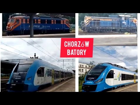 Mix pociągów - Chorzów Batory {Impuls, Elf i Kolprem}