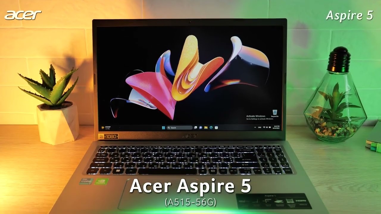 Ноутбук Acer Aspire 5 A515-56G-30FC Pure Silver (NX.AT2EU.00U) video preview