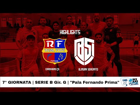𝗛𝗜𝗚𝗛𝗟𝗜𝗚𝗛𝗧𝗦 Carovigno C5 vs Blingink  | 7° GIORNATA | SERIE B Gir. G
