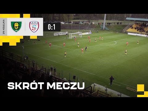 Skrót meczu GKS Katowice - Skra Częstochowa 0:1 (28.04.2023)