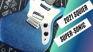 Video thumbnail for Squier Paranormal Series Super Sonic 2021 Demo and Review by Get Offset