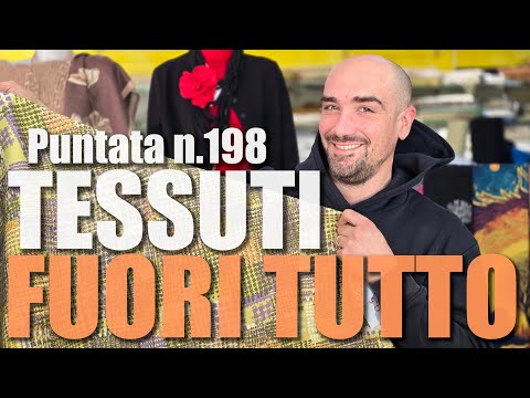 Beautiful fabrics from just €2.50/m! 🇮🇹 The Antonioli Brothers' Remnants - Episode No. 198 🎥