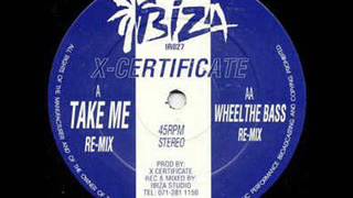 X-Certificate (2) ‎– Wheel The Bass (Remixes)  IR027