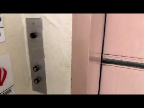 4K-60: Vintage Otis Black Button Traction Freight Elevator/Goods Lift @ PAS Bldg UA Tucson AZ