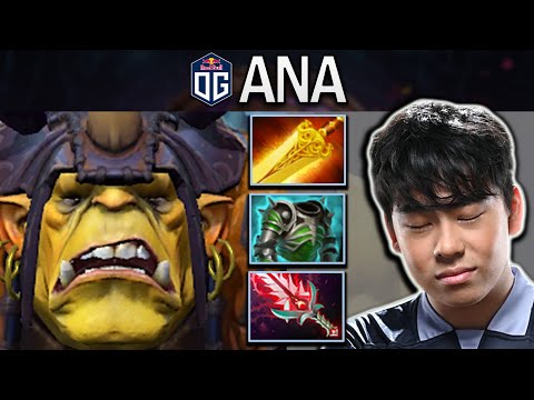 OG.ANA SMURF ALCHEMIST WITH CUIRASS-BLOODTHORN - DOTA 2 7.31 GAMEPLAY