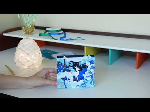 Indigo Forest Holiday Cards - Set of 8