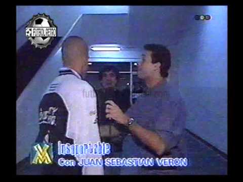 Juan Sebastian Veron en VideoMatch 1998 FUTBOL RETRO TV