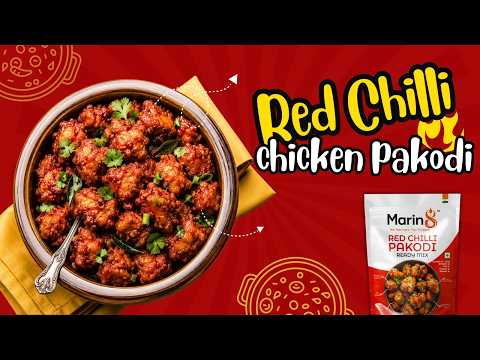 Red Chilli Chicken Pakodi Recipe | Crispy Spicy Chicken Pakoda