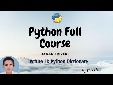 Lecture 11 Python Dictionary Python Programming Theory