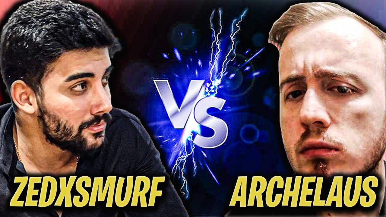 ZEDXSMURF VS ARCHELAUS !! | Zedxsmurf