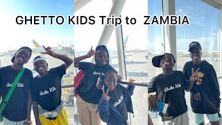 Triplets Ghetto Kids - Travel to Zambia, Lusaka for Performance at Emoji Fest