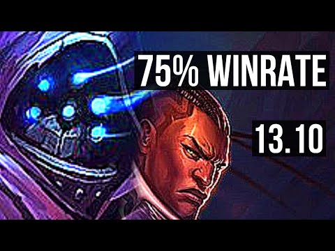 JAX vs LUCIAN (TOP) | 75% winrate, 5/1/1 | KR Grandmaster | 13.10