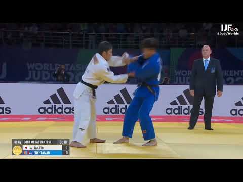 Naohisa TAKATO 🇯🇵 🆚 Ariunbold ENKHTAIVAN 🇲🇳, final-60kg. World 🌍 Judo Championships 2022