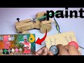 How To Make Matchbox Tractor At Home Diy Mini Tractor Mini Tractor Science Project